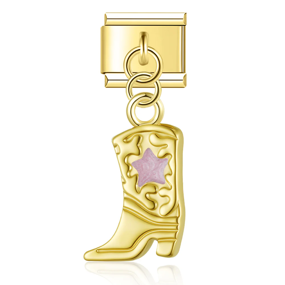 Cowboystiefel Stern Anhänger - Image 3