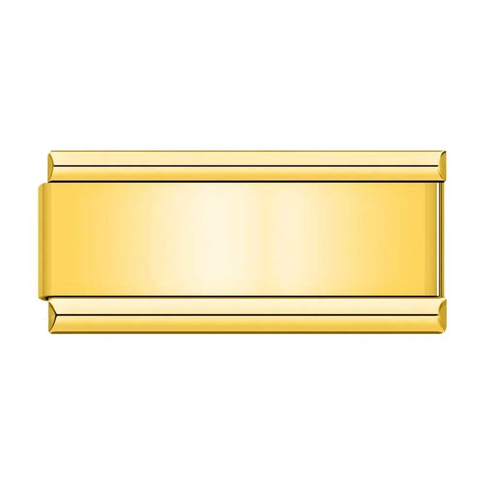 Gold Doppelcharm