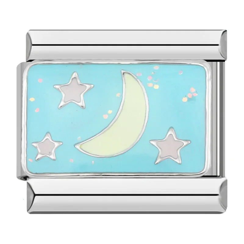 Mond und Sterne