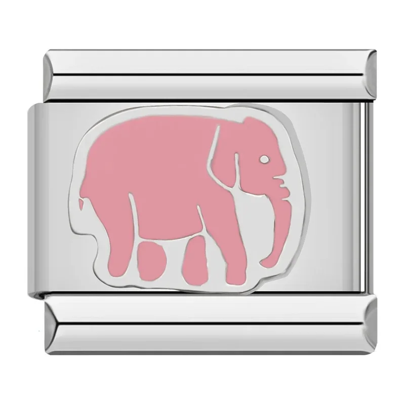 Pinker Elefant