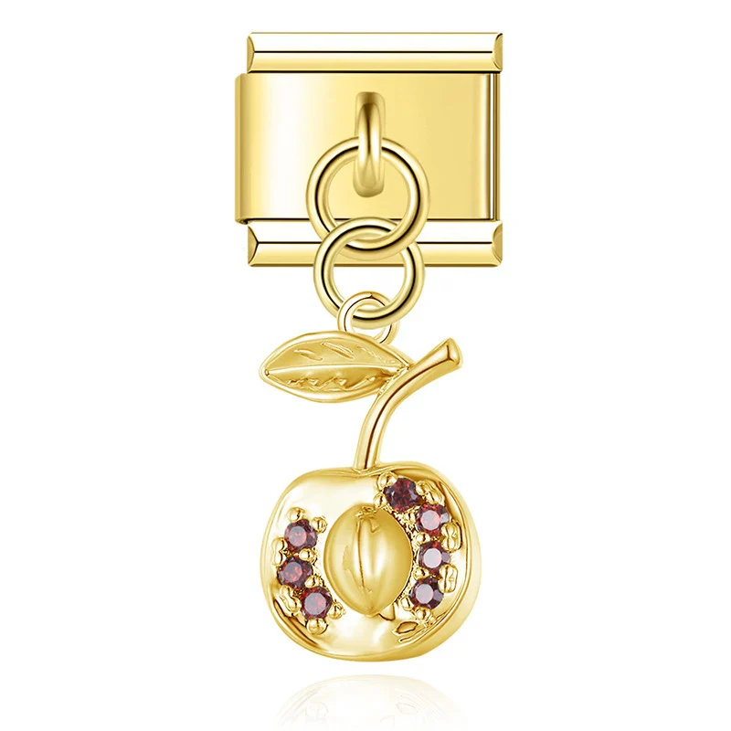Kirsche Gold Anhänger